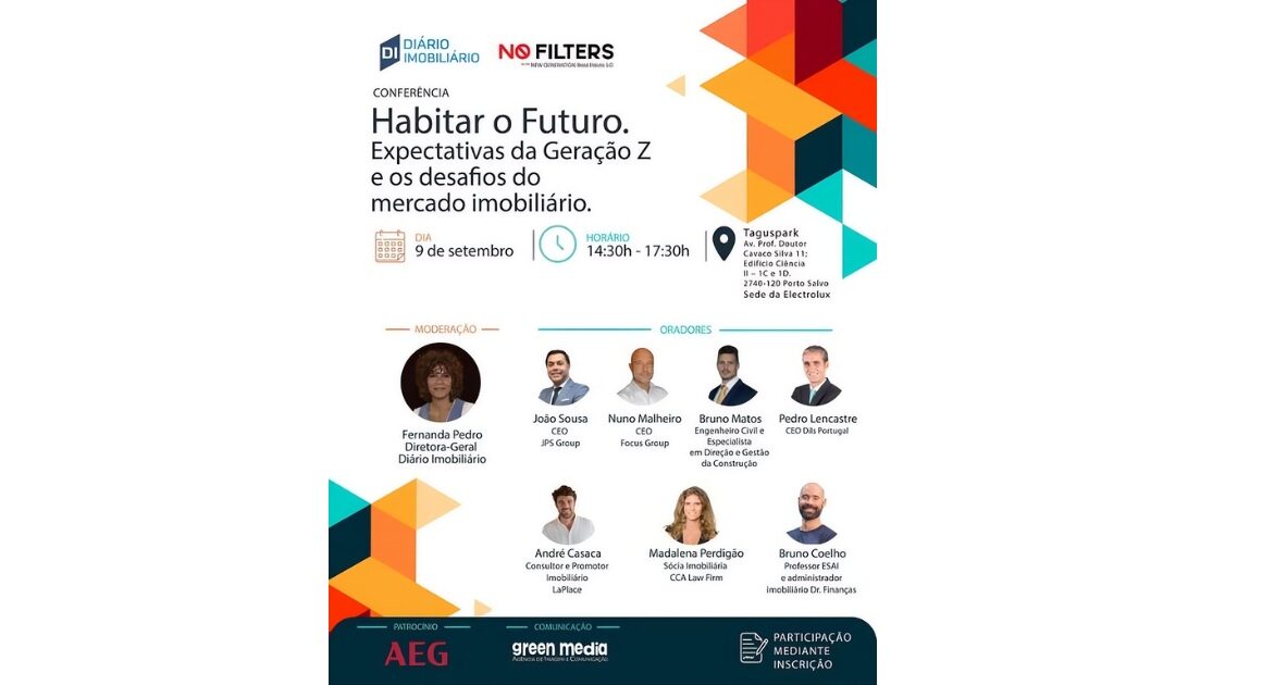 Conferência NO FILTERS Diário Imobiliário 9 setembro 2026